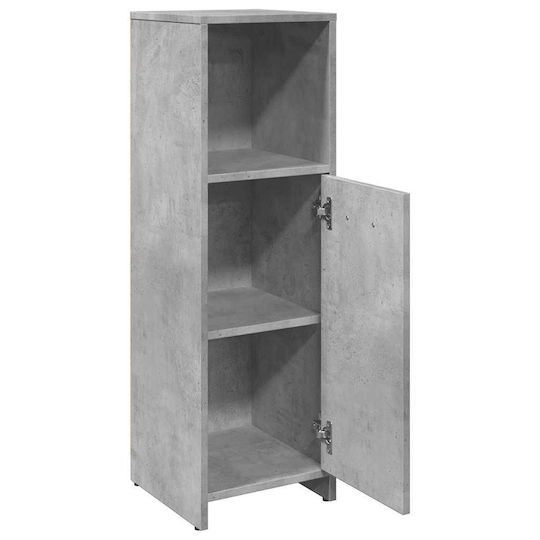 vidaXL Badezimmersäule Wandhängeschrank H30xB30xH95cm Gray
