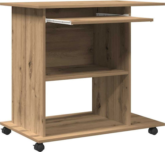 Computer Office Wooden Oaks 80x50x75cm