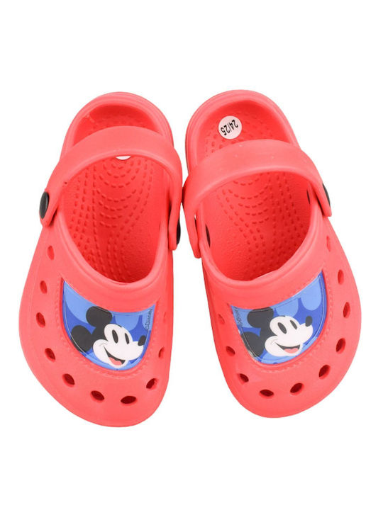 Disney Children's Beach Shoes Red