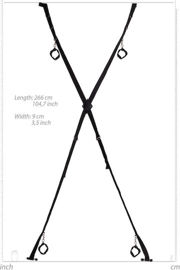 Shots Door Restraint Set in Black Color