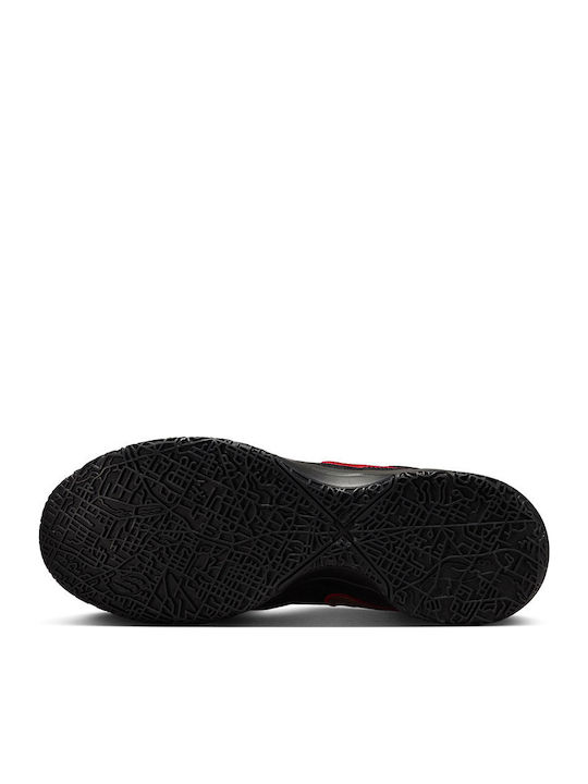 LeBron NXXT Genisus Low Basketball Shoes Black / Metallic Gold / University Red