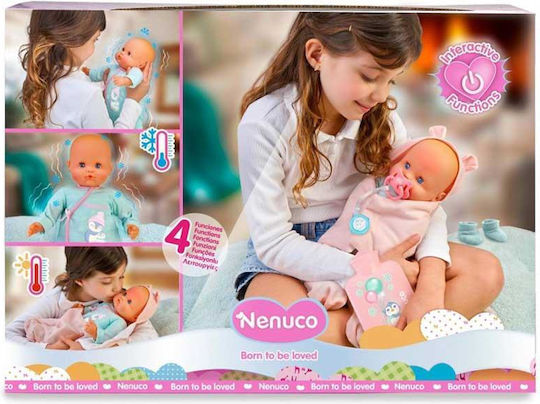 Giochi Preziosi Nenuco Σετ με Μωρό Κούκλα Ζεστά Ρουχαλάκια 42 εκ.