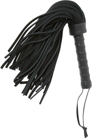 Zado Leather Flogger Whip in Black Color