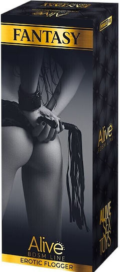 Alive Fantasy Peitsche Erotischer Flogger 69cm Black