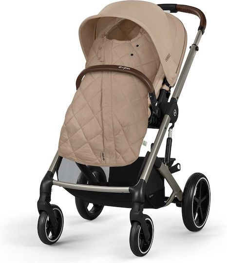 Cybex Snogga2 Universal Stroller Footmuff 50cm Beige