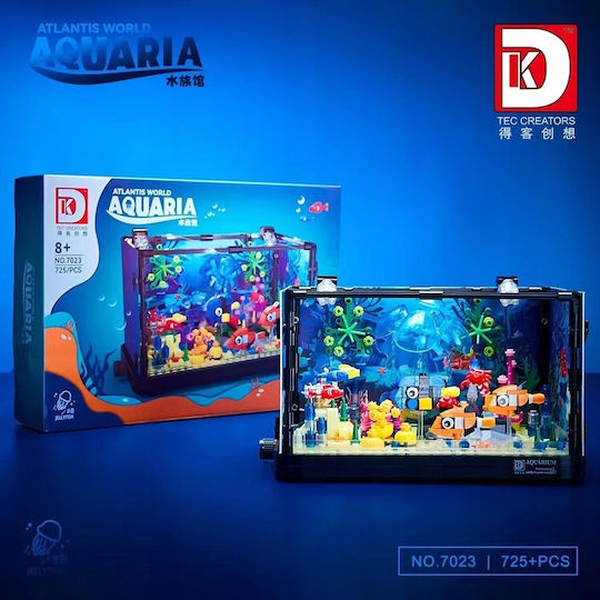 Блокчета Aquarium Blocks Clownfish LED за 8+ години 725бр