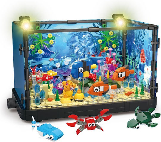 Блокчета Aquarium Blocks Clownfish LED за 8+ години 725бр