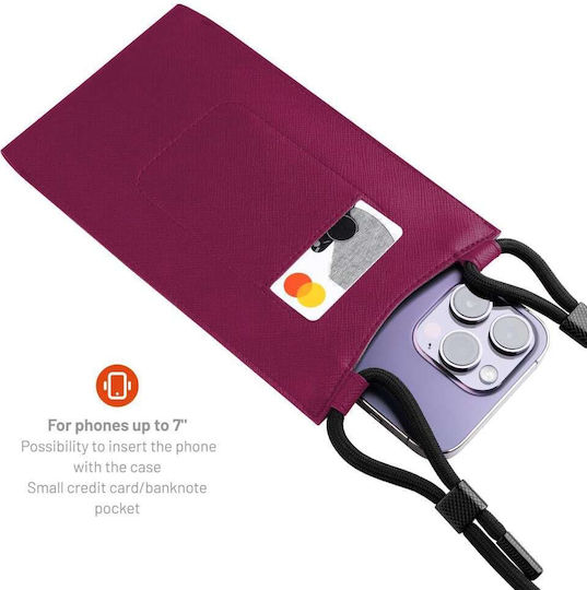 Fixed Pliculeț până la 7" Burgundy KF2341399