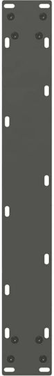 vidaXL Metallic Furniture Leg 2 Pieces Suitable for Table / Coffee Table / Office 70x72cm Anthracite