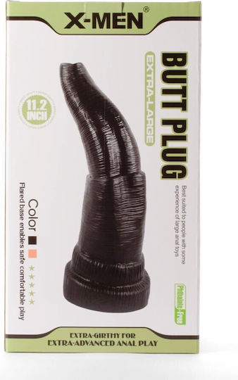 X-Men Πρωκτικό Dildo Large Μαύρο