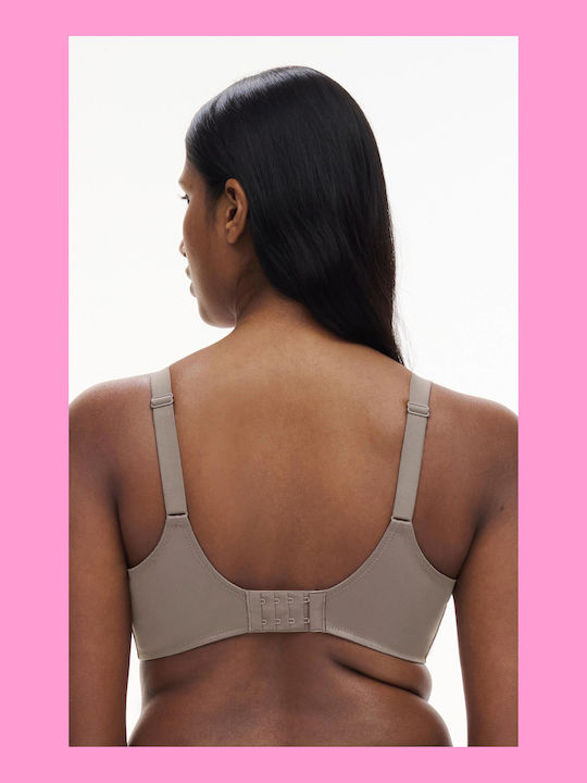 Chantelle Bra without Padding Underwire Gray