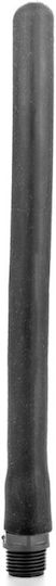 All Black Silicone Anal Douche Regular Analdusche Black 27cm