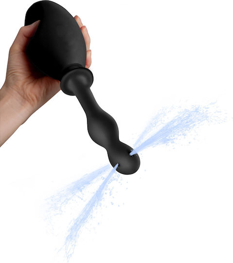 Nanma Freshen Pump Anal Douche Anal Shower Black 13cm