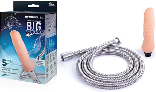Excellent Power Hydro Series Big Splash Anal Shower Silver