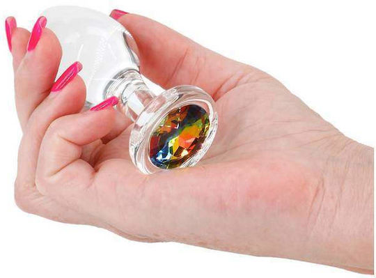 ToyJoy Πρωκτική Σφήνα Medium Διάφανη