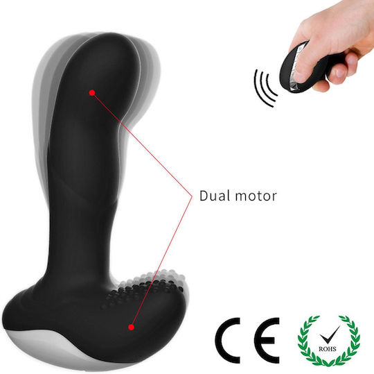 Erotica Anal Vibrator Black