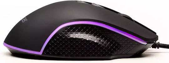 Spacer SPGM-PULSAR-SPEED RGB Gaming Ποντίκι 8000 DPI Μαύρο