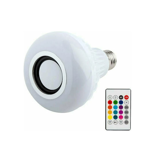 Smart Λάμπα LED 12W για Ντουί E27 RGBW 1080lm Dimmable