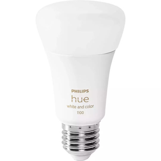 Philips Smart Bulbs LED 11W for Socket E27 and Shape A60 RGBW 1055lm 3pcs