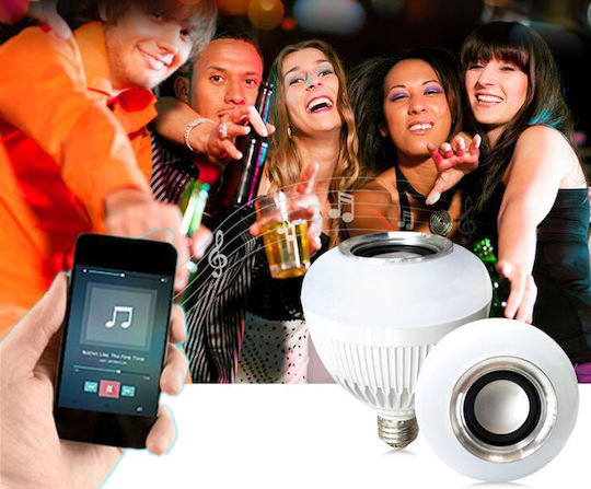Smart Lampe LED 12W für Fassung E27 RGB