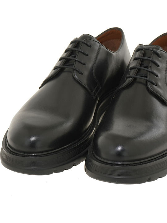 Men's Leather Casual Shoes Black
