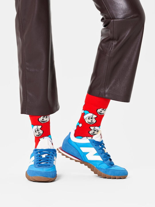 Happy Socks Holiday Weihnachtssocken Rot 1Pack