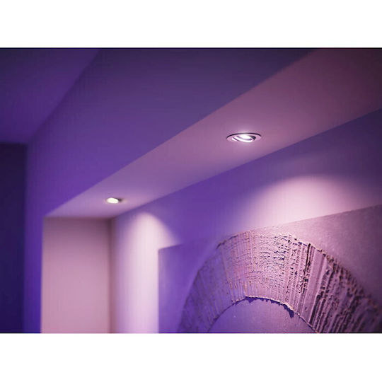 Philips Smart Λάμπες LED 4.2W για Ντουί GU10 Ρυθμιζόμενο Λευκό 400lm 3τμχ
