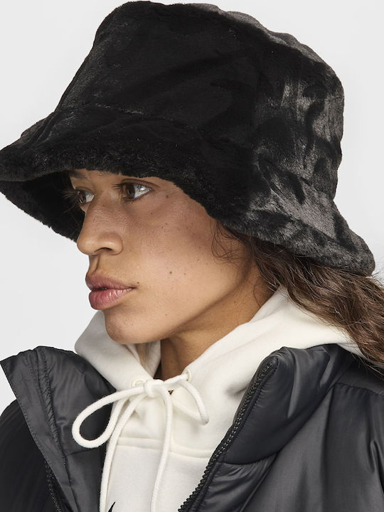 Nike Furry Women's Bucket Hat Apex Faur Fur Black