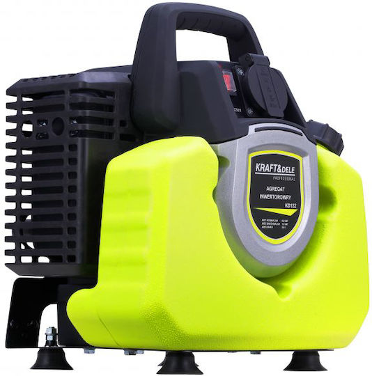Kraft & Dele Αθόρυβη Γεννήτρια Βαλιτσάκι Inverter Βενζίνης Δίχρονη με Χειροκίνητη Μίζα