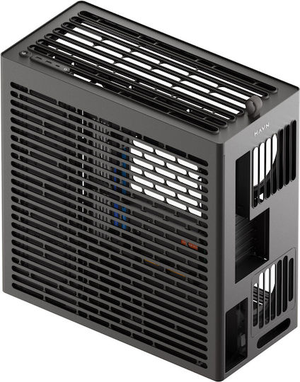 HAVN HS 420 VGPU Gaming Middle Tower Carcasă PC cu Deschidere Laterală Neagră