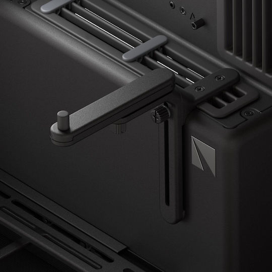 HAVN HS 420 Without Vertical GPU Support Gaming Midi Tower Computer Case with Side Window Black