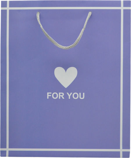 Ankor For You Paper Bag for Gift Purple 26.5x33x14cm.