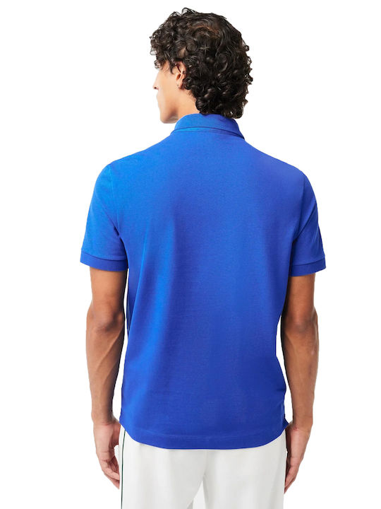 Lacoste Polo Short Sleeve Blouse Blue