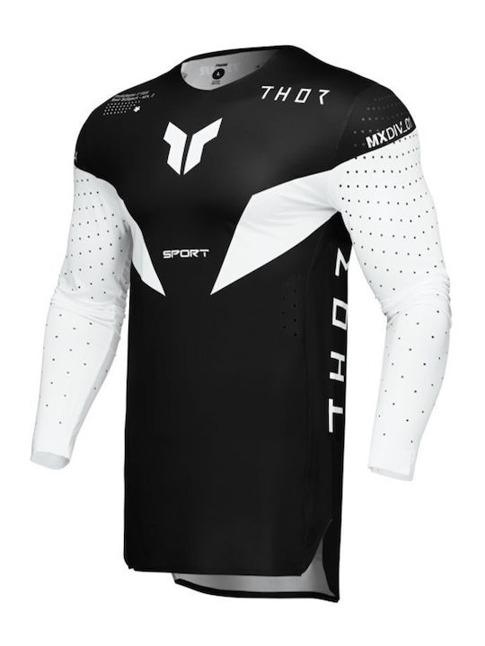 Thor Sportmode Men's Jersey Motocross Black