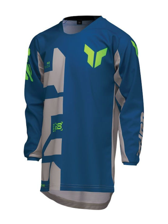 Thor Launchmode Kids Jersey Motocross Blue