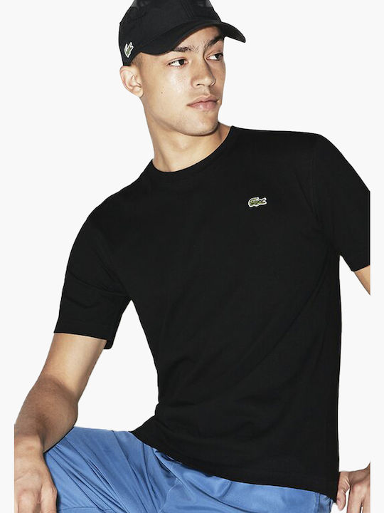 Lacoste Athletic T-shirt Black TH7618-031 | Skroutz.eu