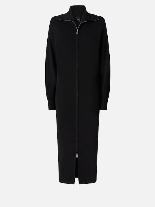 Levulosio Midi Dress Knitted Black