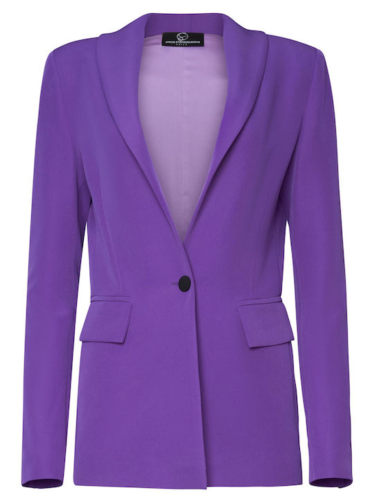 Women's Blazer Purple