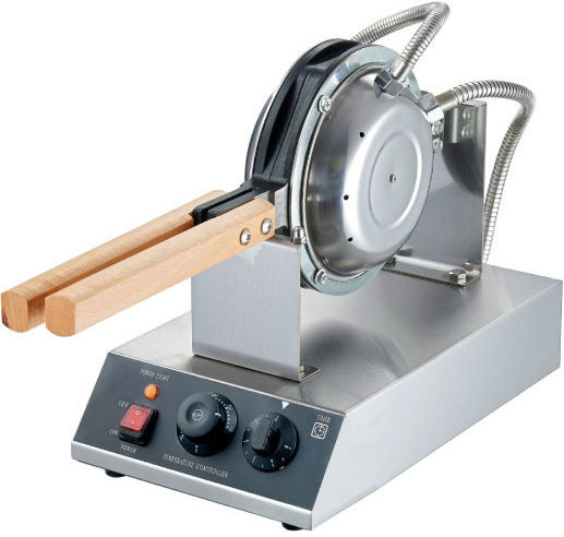 Sophi Gewerbliches Waffeleisen Einzeln für Waffeln in Form von Blase OP-6