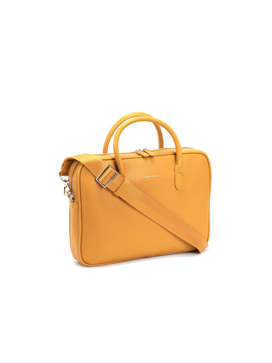 Campo Marzio Men's Briefcase Yellow