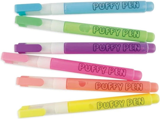 Σετ 3d Στυλό Μαγικά 6τμχ Ooly Puffy Pens