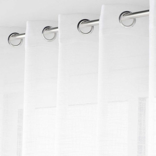 Douceur d'Intérieur Vorhang mit Grommets L-c Haltona Weiß 240x300cm