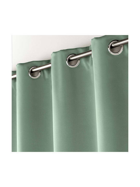 Curtain Blackout with Grommet L-c Occult Green 1611735 135x240cm