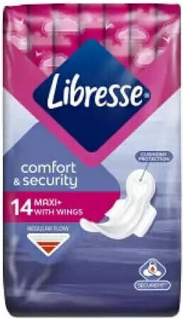 Libresse Sanitary Pads with Wings 14pcs