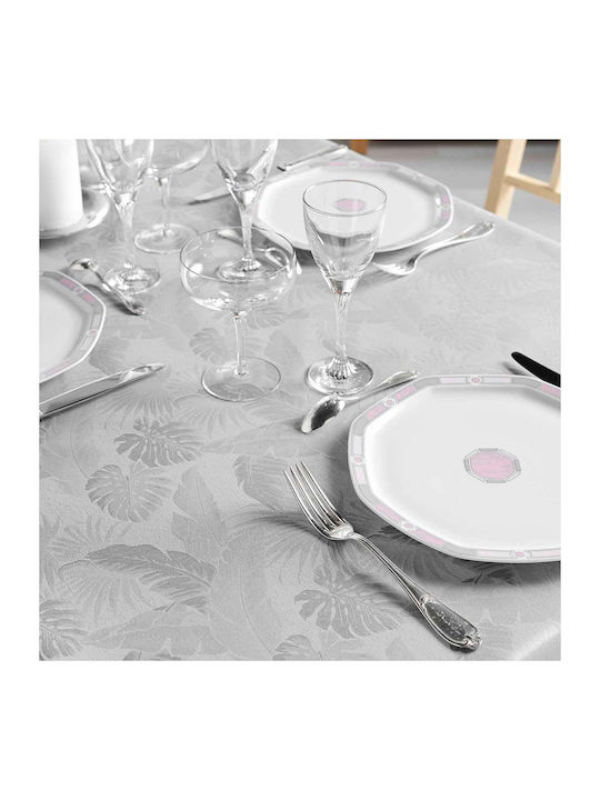 Tischtuch Fleckabweisend L-c Enola Grey 140x250cm
