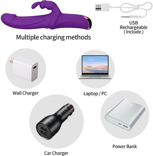 Ophelia's Dream Vibrator Iepurele Violet