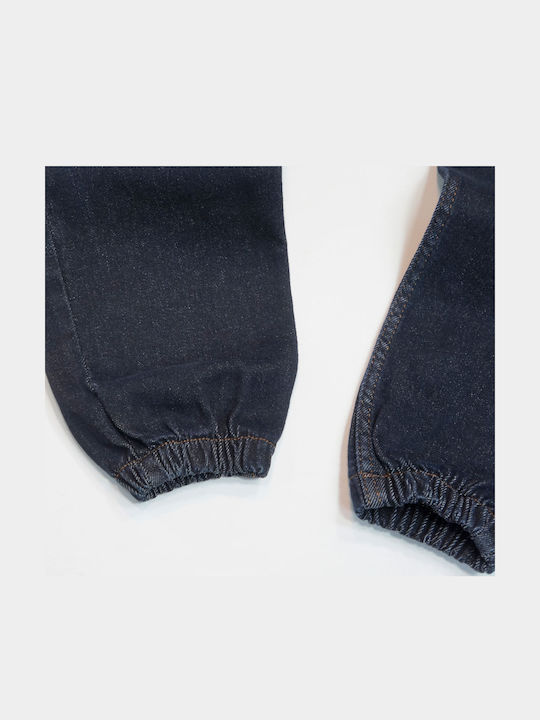 Men's Jeans Pants with Boyfriend Fit Dk Blue