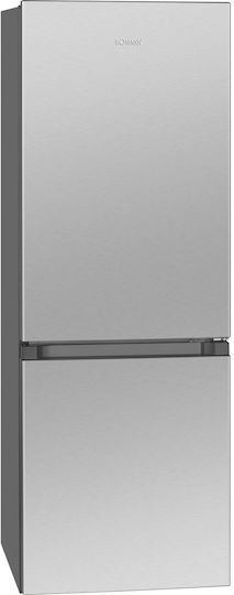 Bomann Ψυγειοκαταψύκτης 175lt Υ143xΠ49.5xΒ56.2εκ. Inox 732090