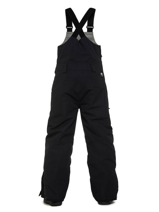 Horsefeathers Medler Ii OK062K Kids Dungarees for Ski & Snowboard Black