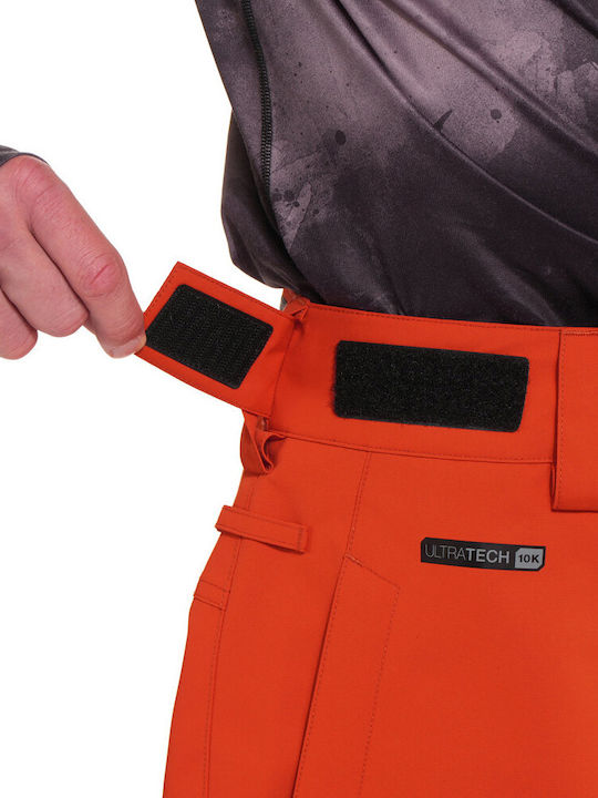 Horsefeathers OM325C Men's Trousers for Ski & Snowboard Red